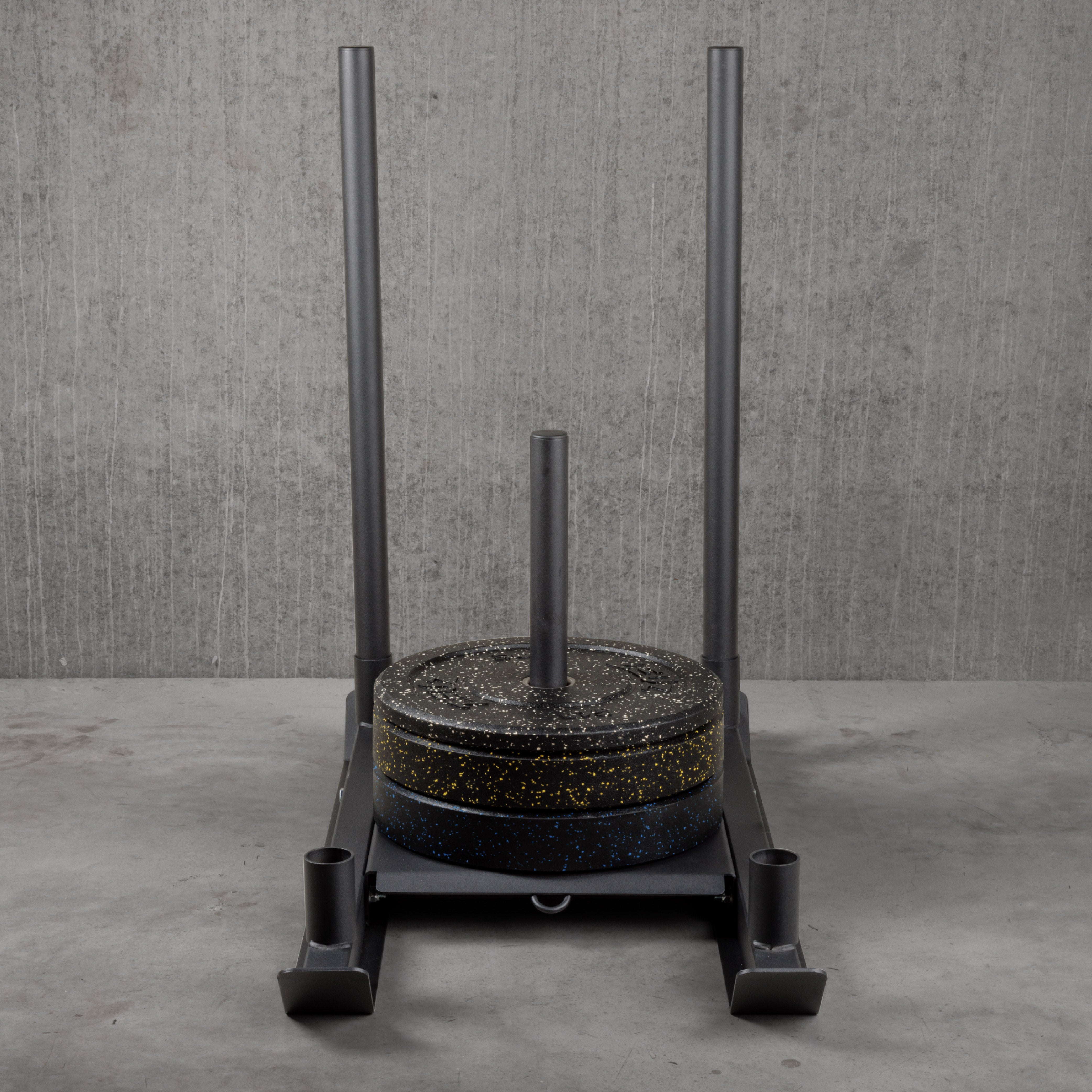 ZEUZ® Powersled - Push & Pull Dog Power Sled - CrossFit & Fitness