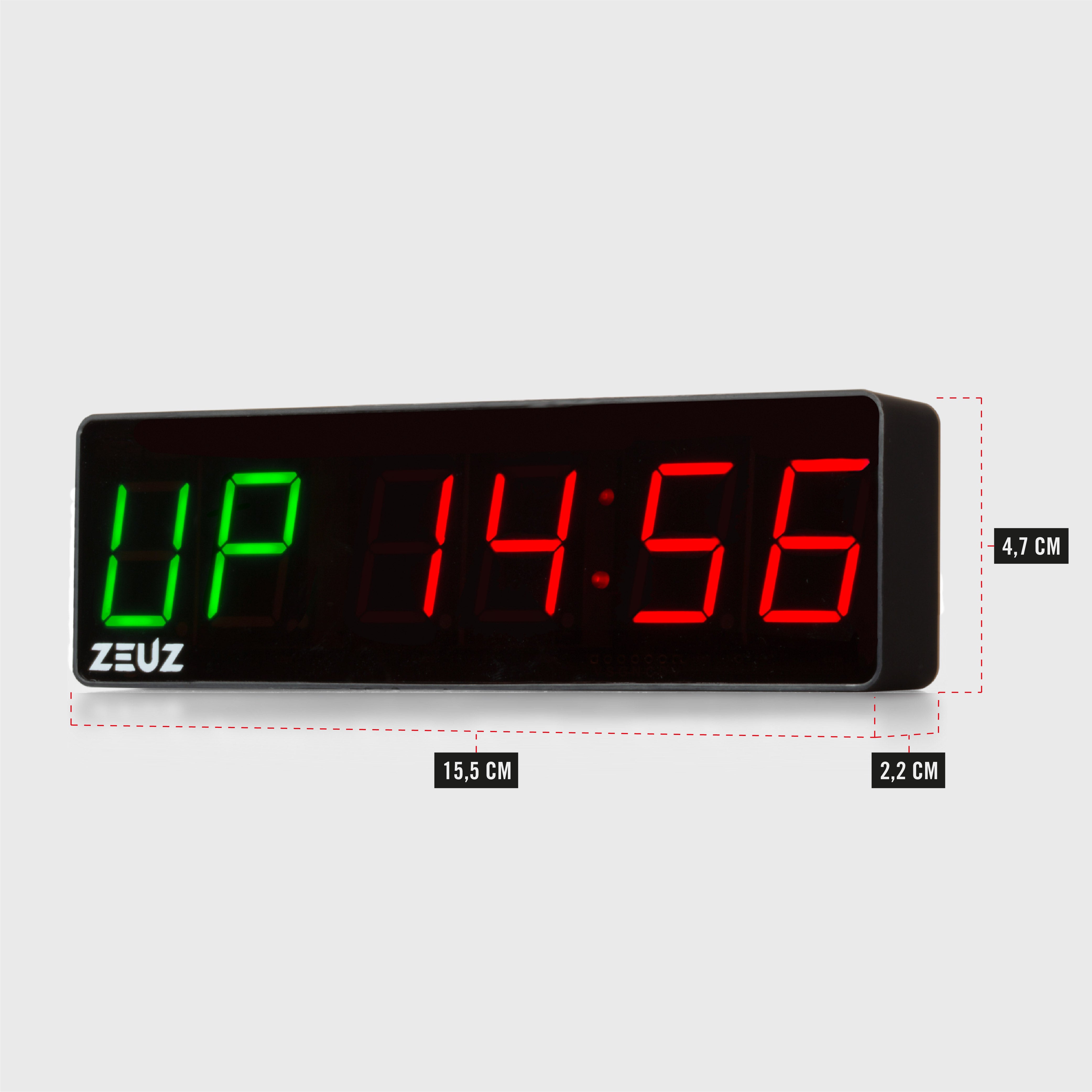 ZEUZ® Mini Crossfit, Fitness & Sport Interval Timer