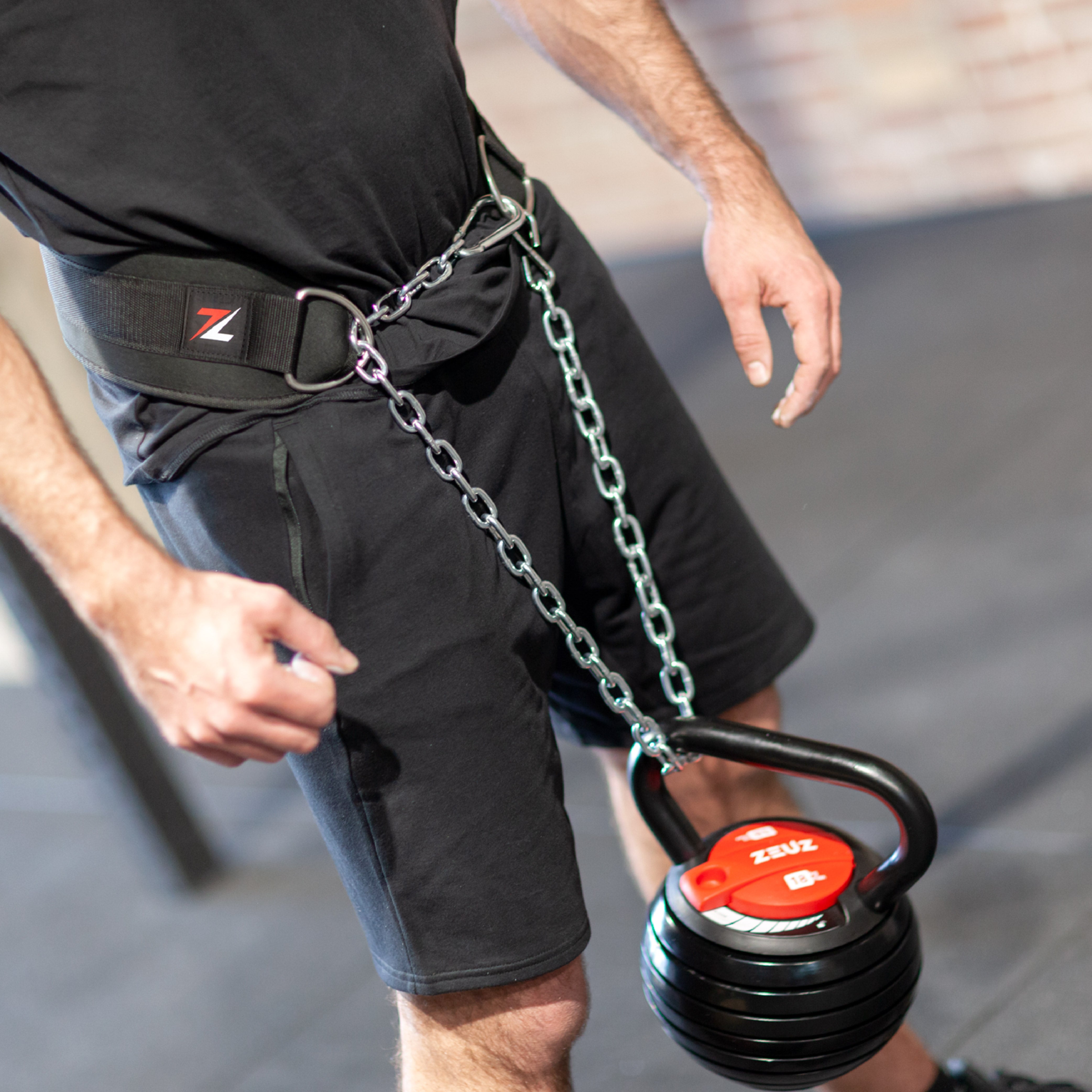 ZEUZ® Dip belt - Dipping Gordel & Gewicht Riem