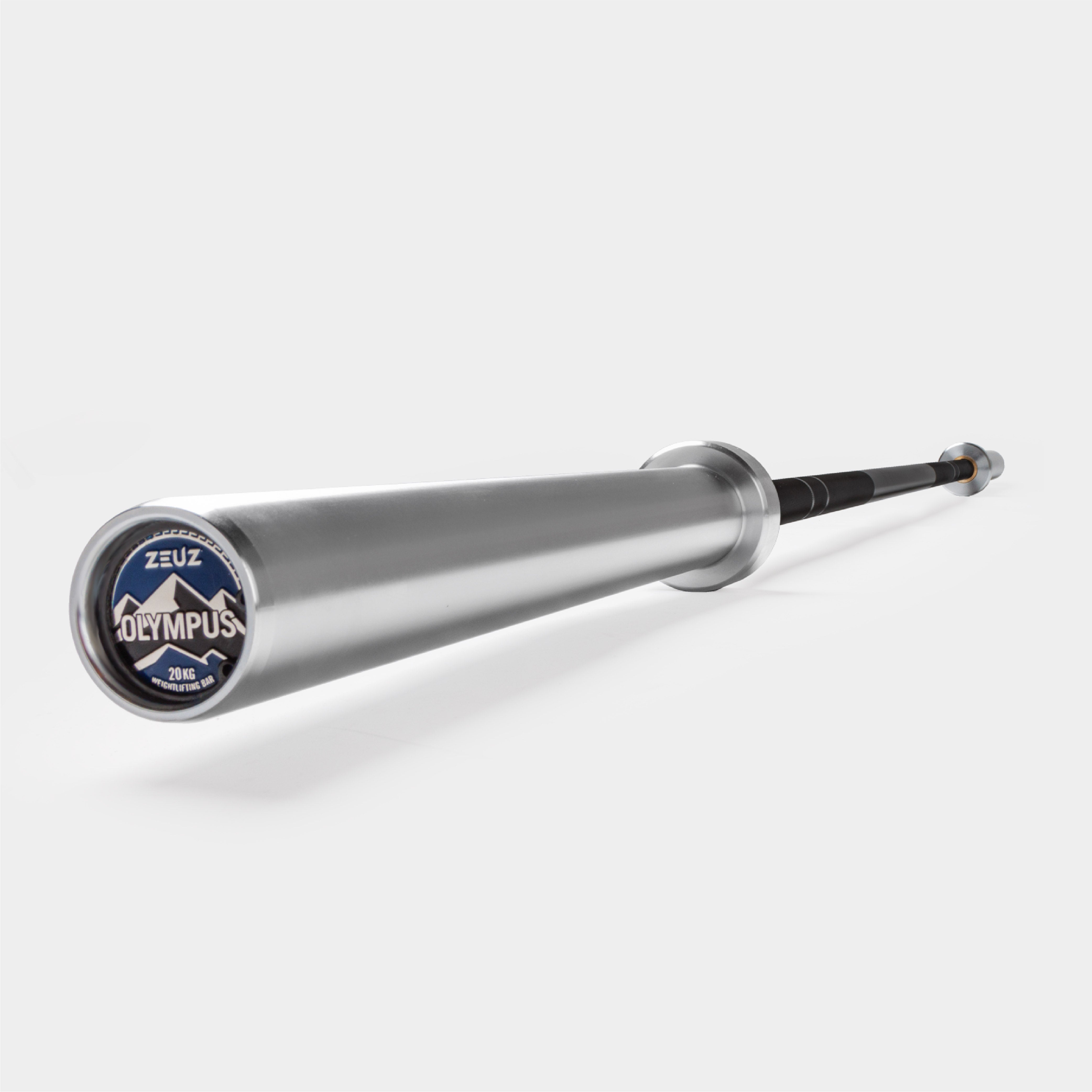 ZEUZ® Olympische Halterstang 20kg – 220cm Barbell Stang - Olympus Editie