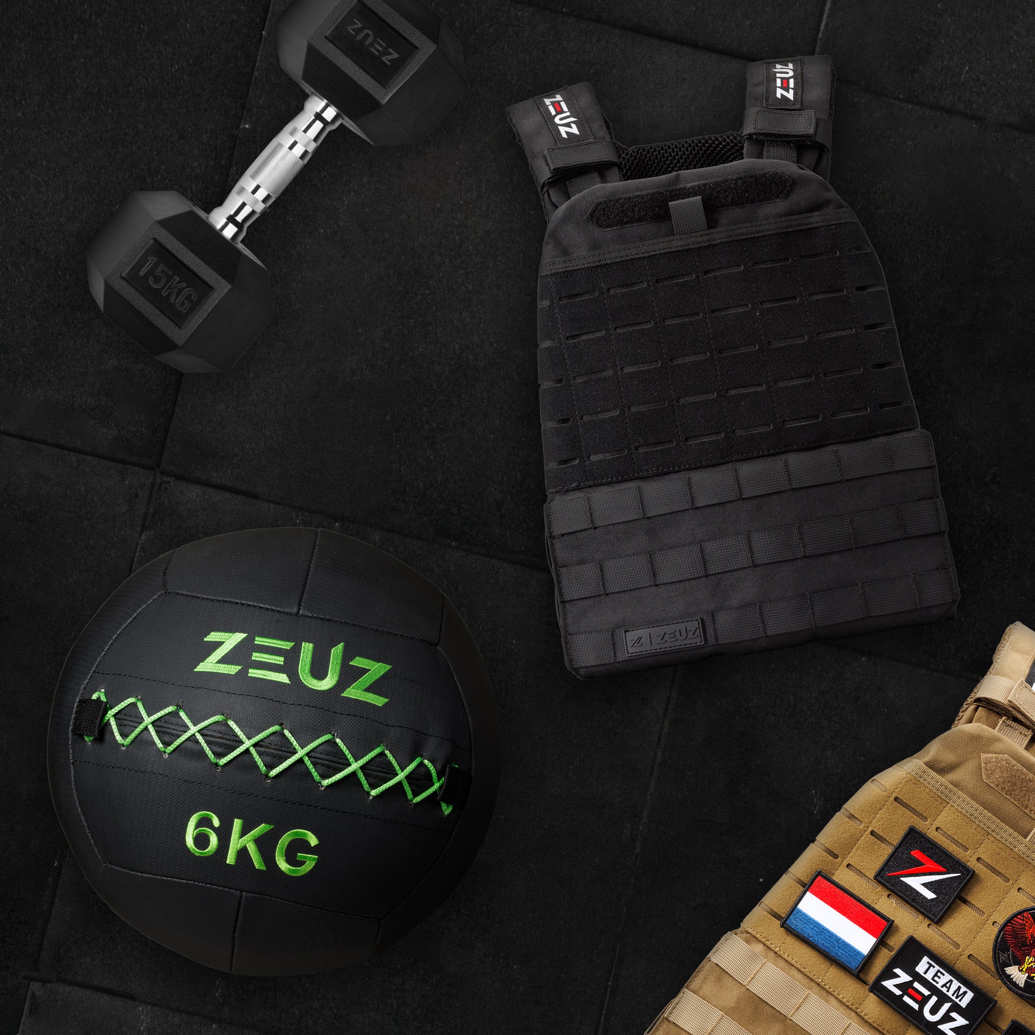 Strength training - Get all your sports equipment from ZEUZ here
