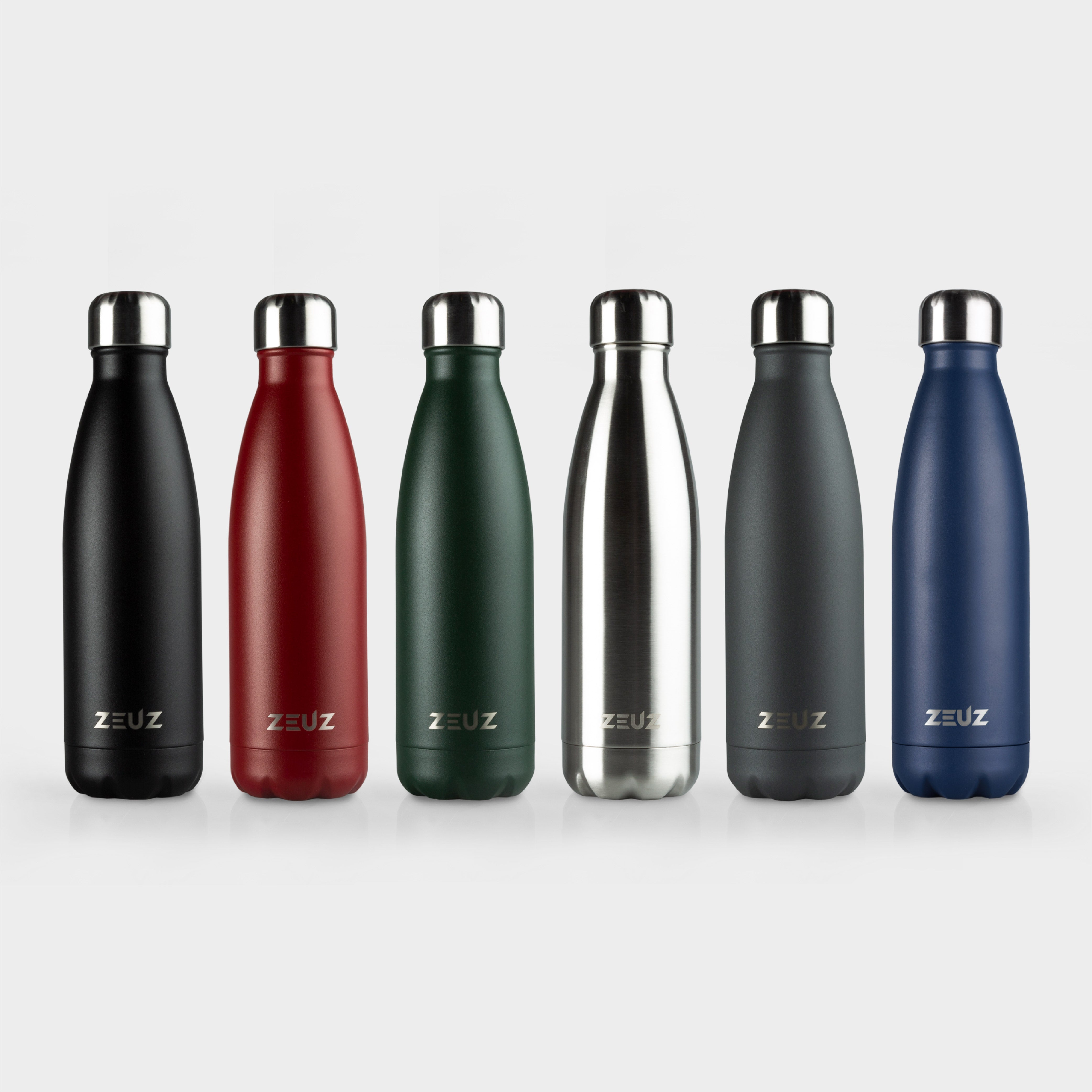 ZEUZ Premium Stainless Steel Thermos Bottle & Drinking Bottle - 500 ml