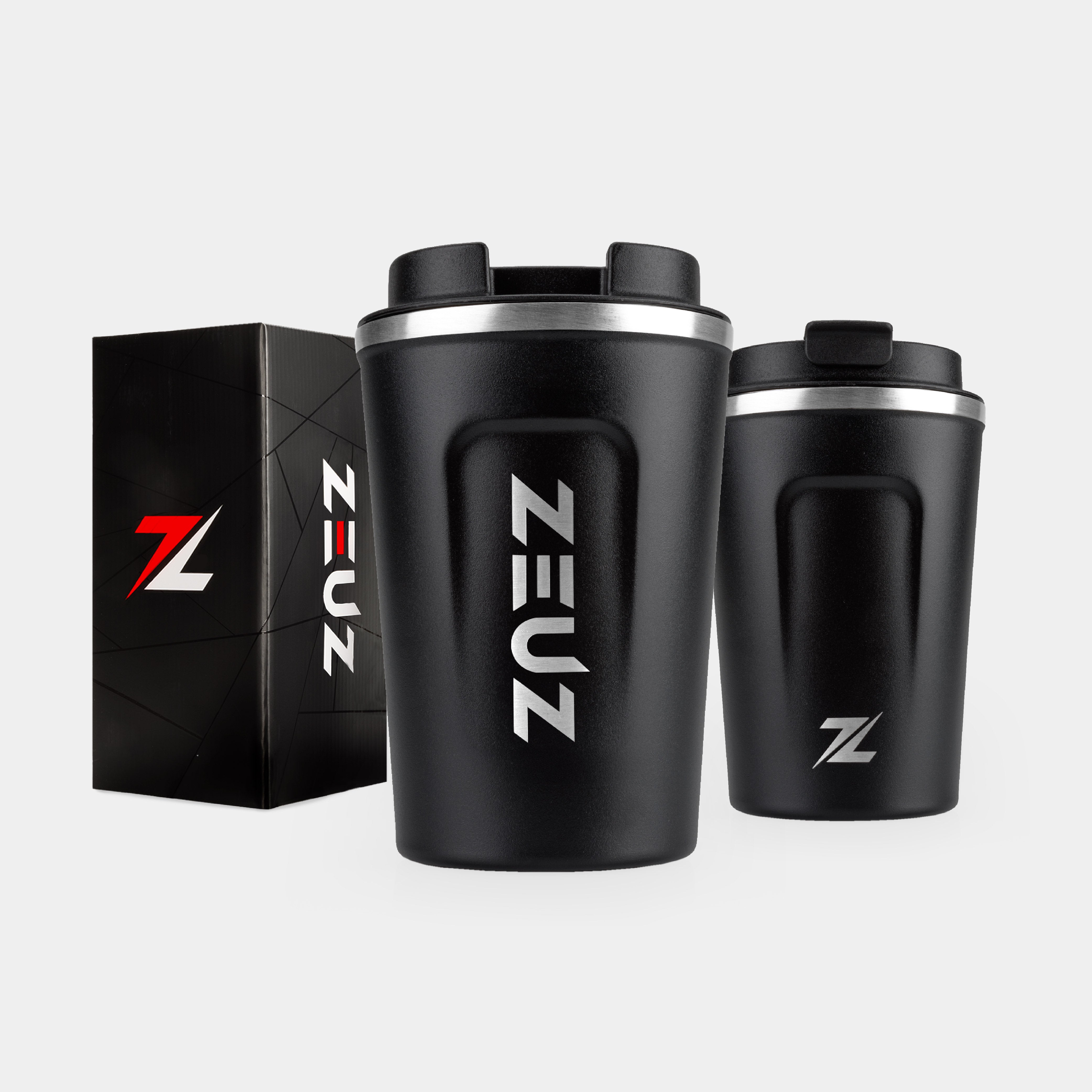 ZEUZ Thermos Mug Coffee Cup To Go Mug Cup for Coffee Tea 380 ML