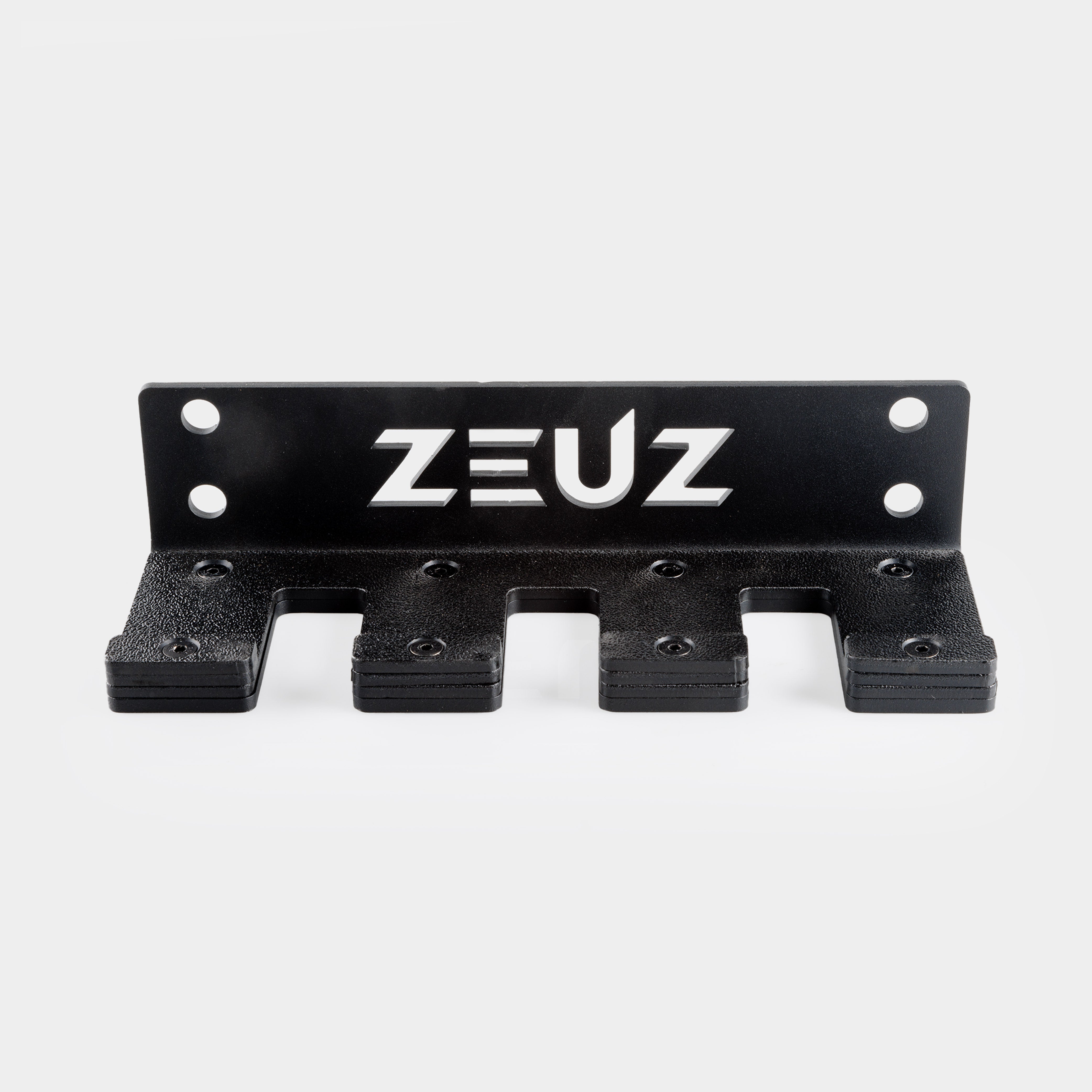 ZEUZ Barbell Storage Rack- 3 Pieces - Bar Rack Holder - Barbell Holder