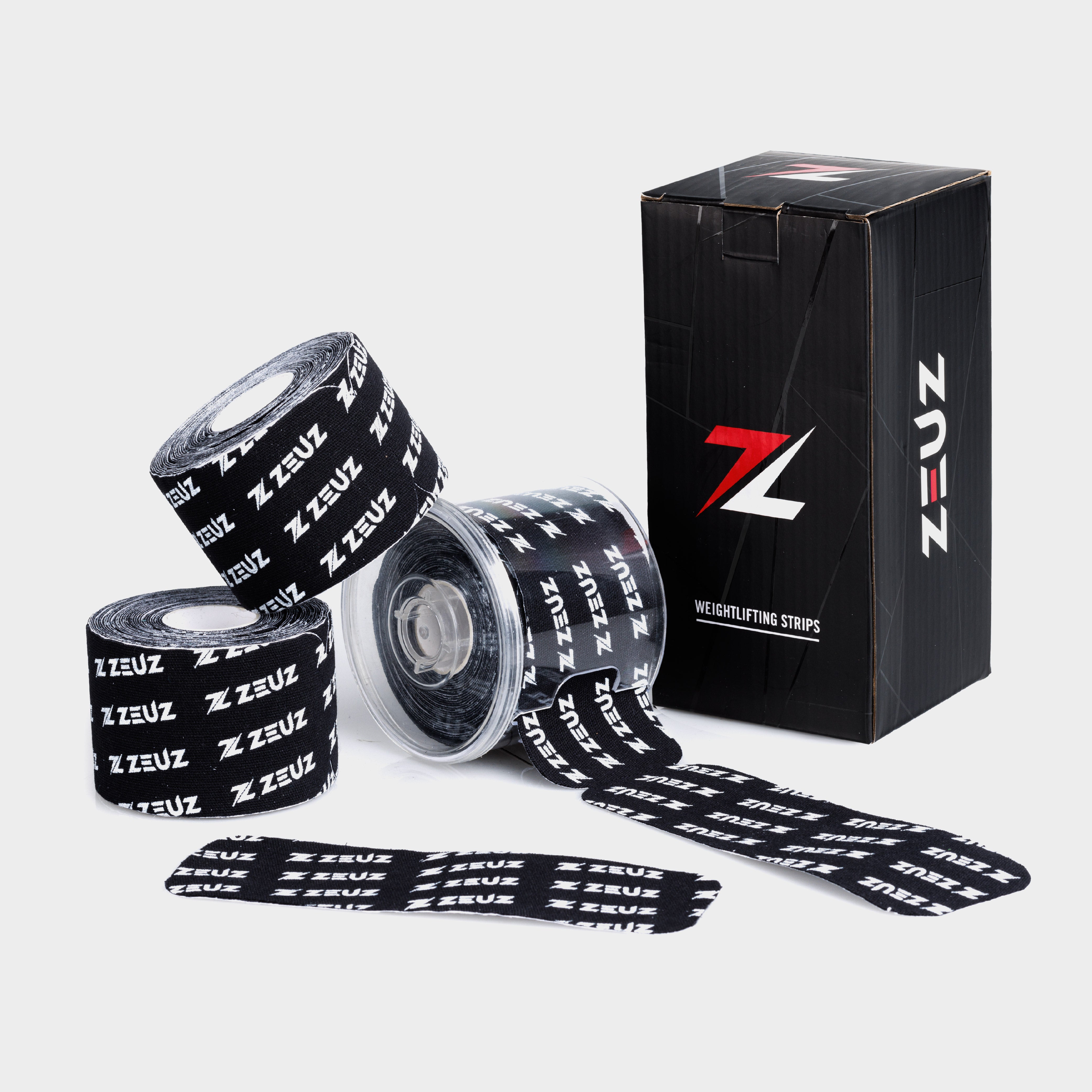 ZEUZ Gewichtheben tape - Strips - 3-Pack - Extra grip