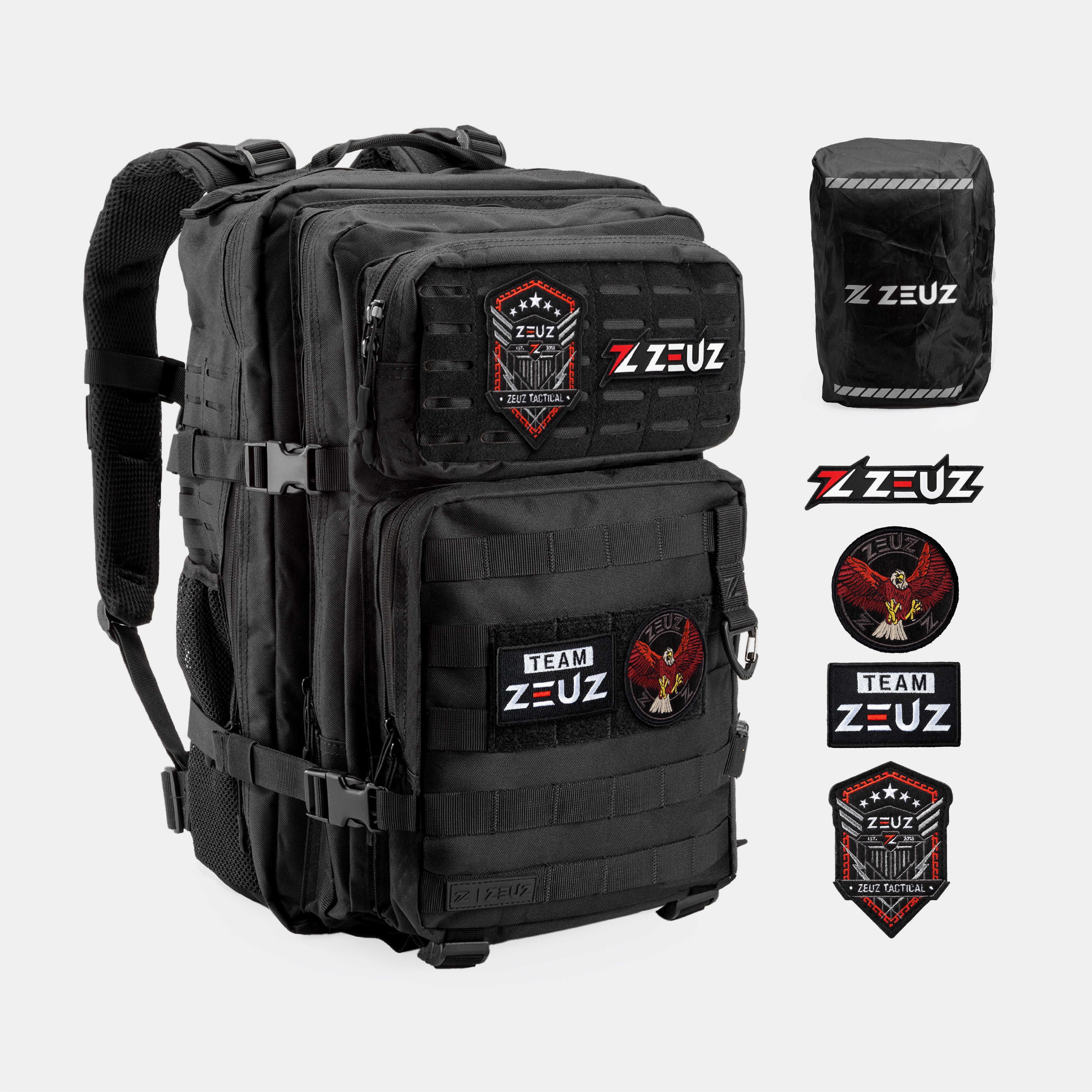 ZEUZ Tactical Backpack Rugzak Fitness CrossFit