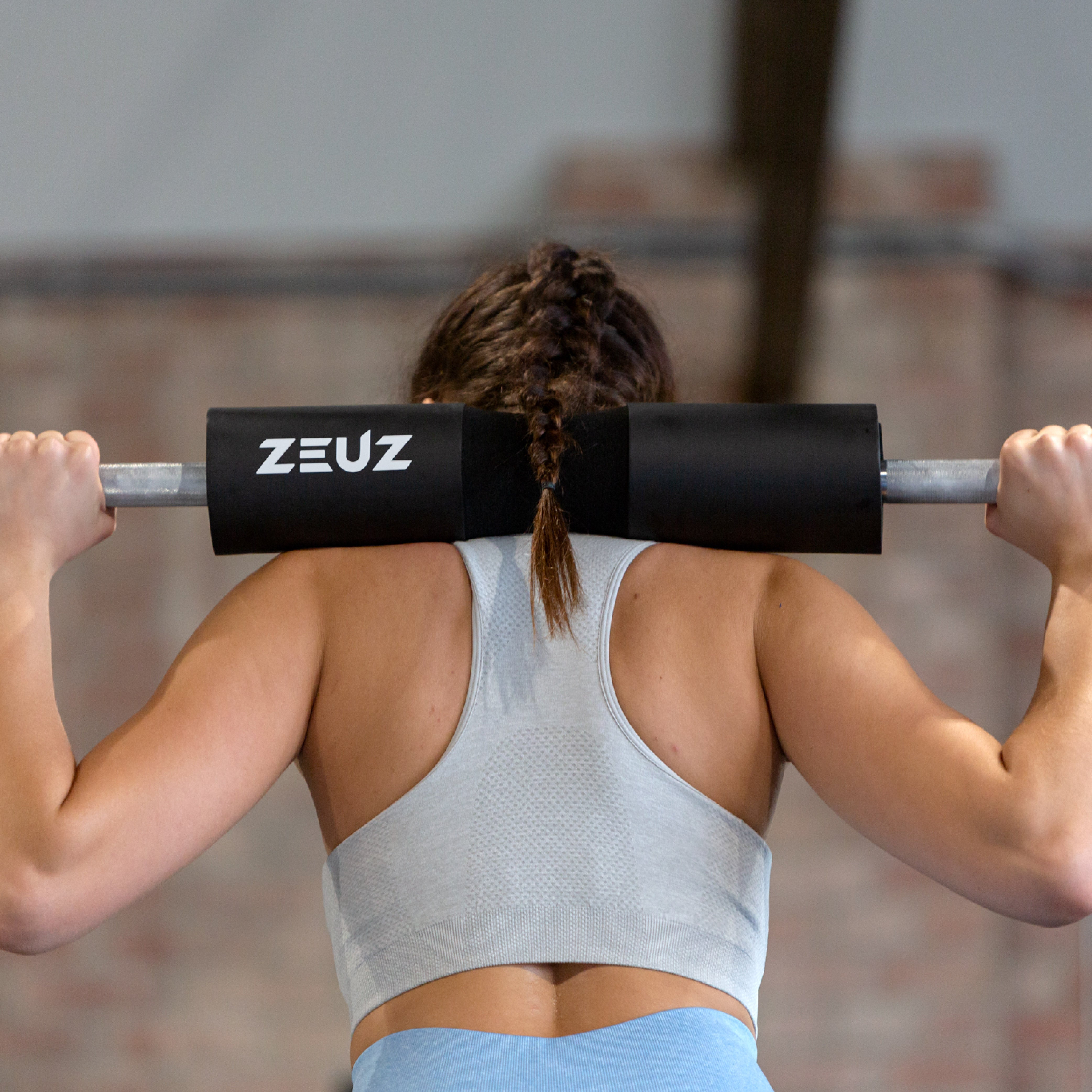 ZEUZ® Barbell Pad & 2 Stuks Enkelband Fitness Set