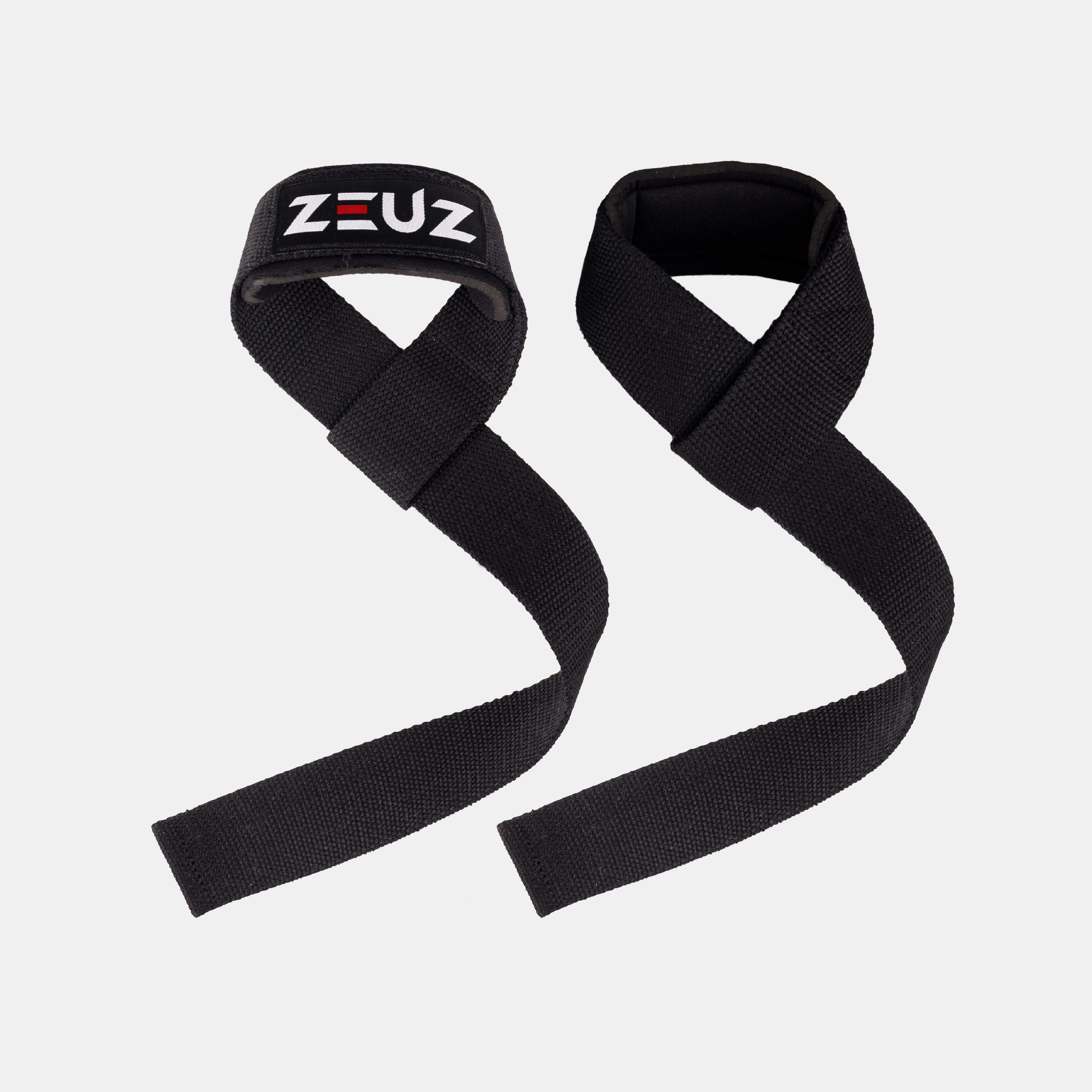 ZEUZ 2 Pieces Lifting & Weightlifting Straps