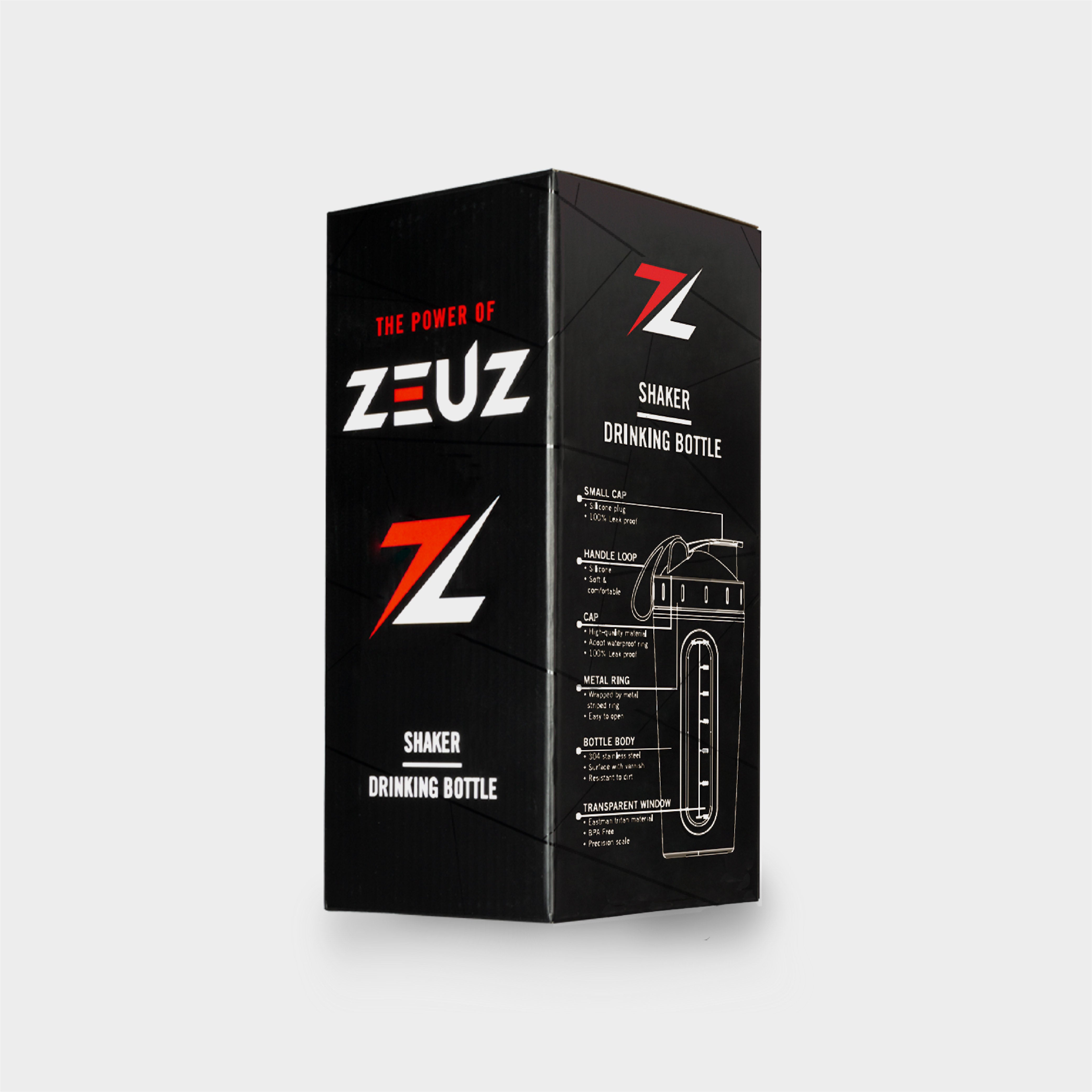 ZEUZ® Premium RVS Shakebeker - Shaker
