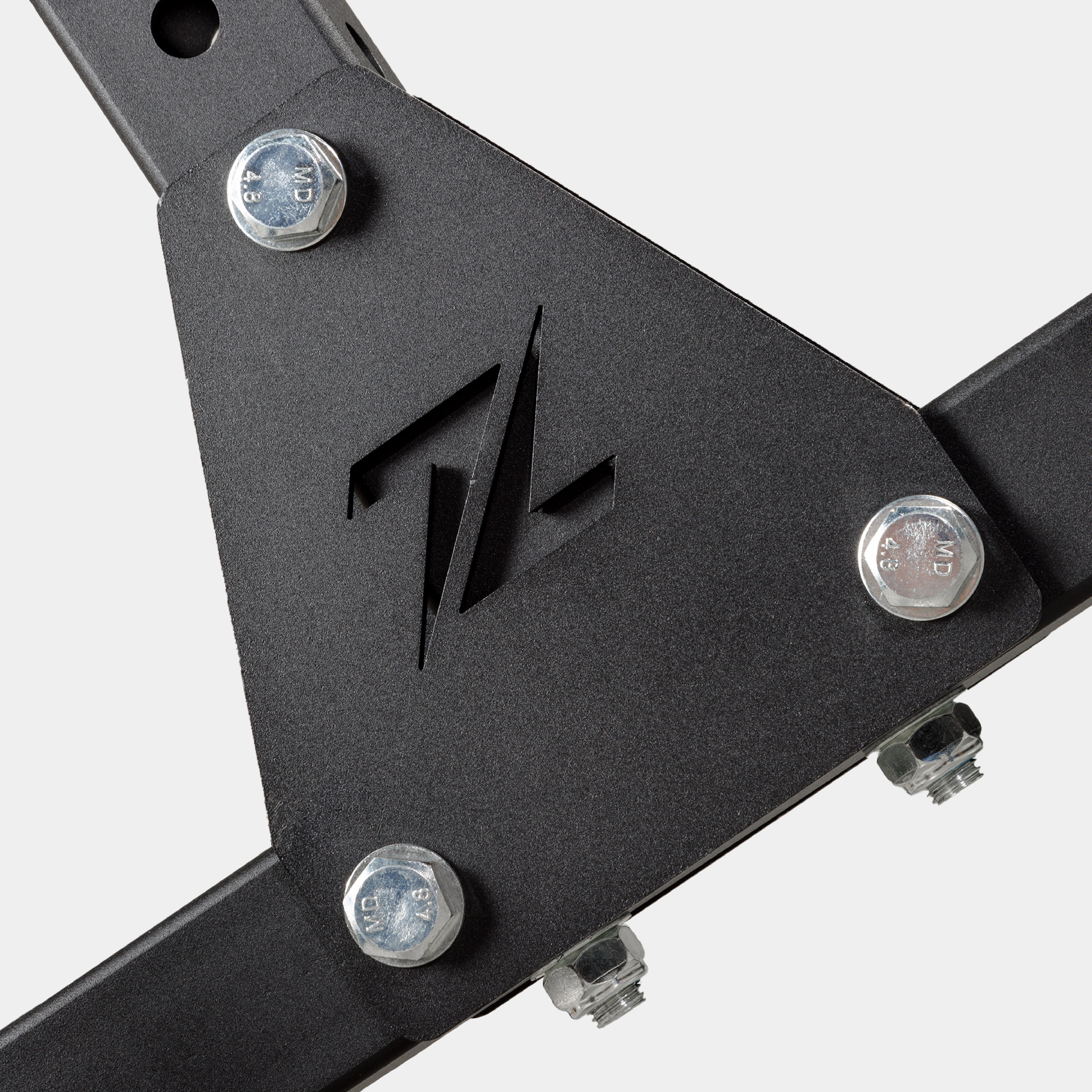 ZEUZ Mobile Vertical Weight Plate & Barbell Storage System