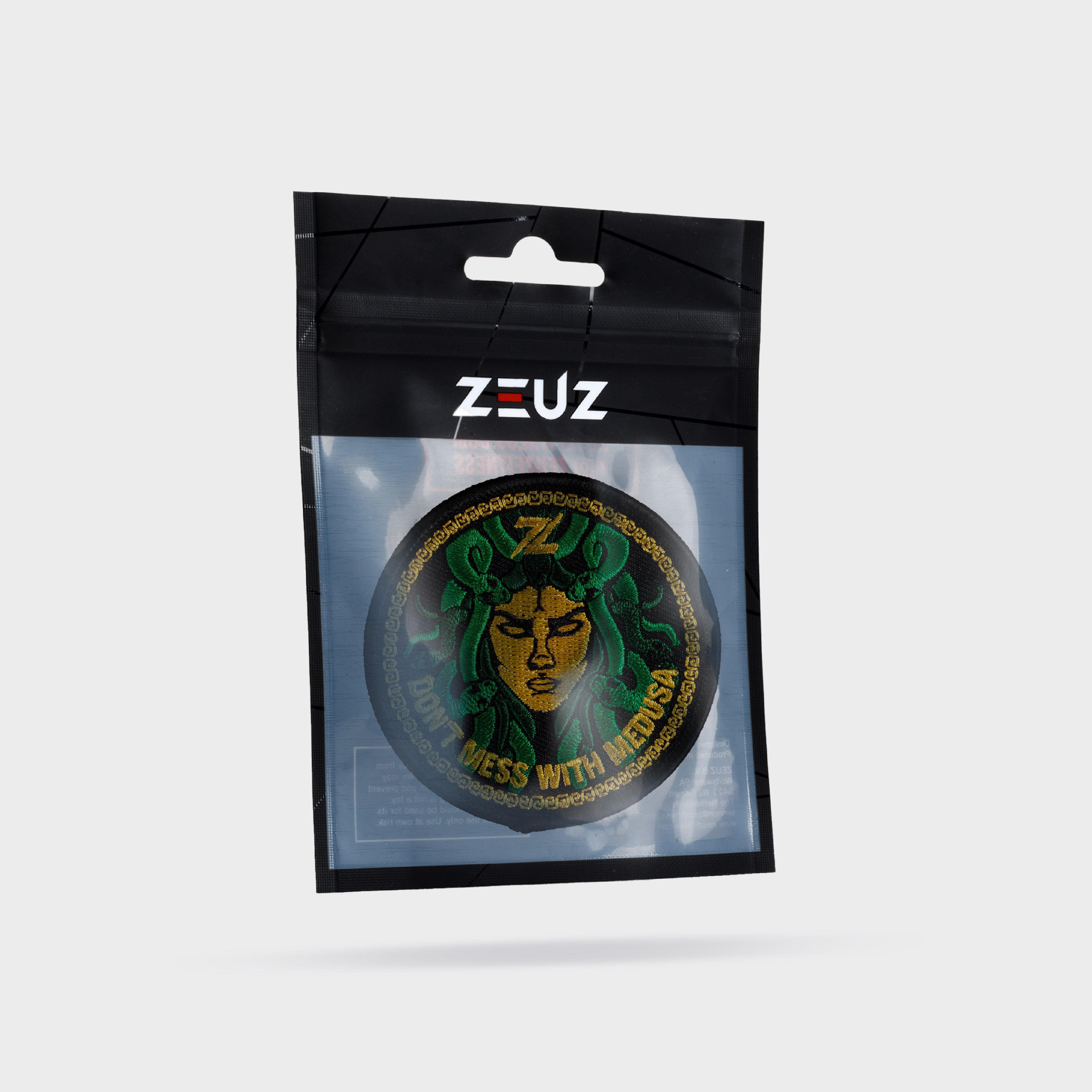 ZEUZ Ne plaisante pas avec le patch Medusa