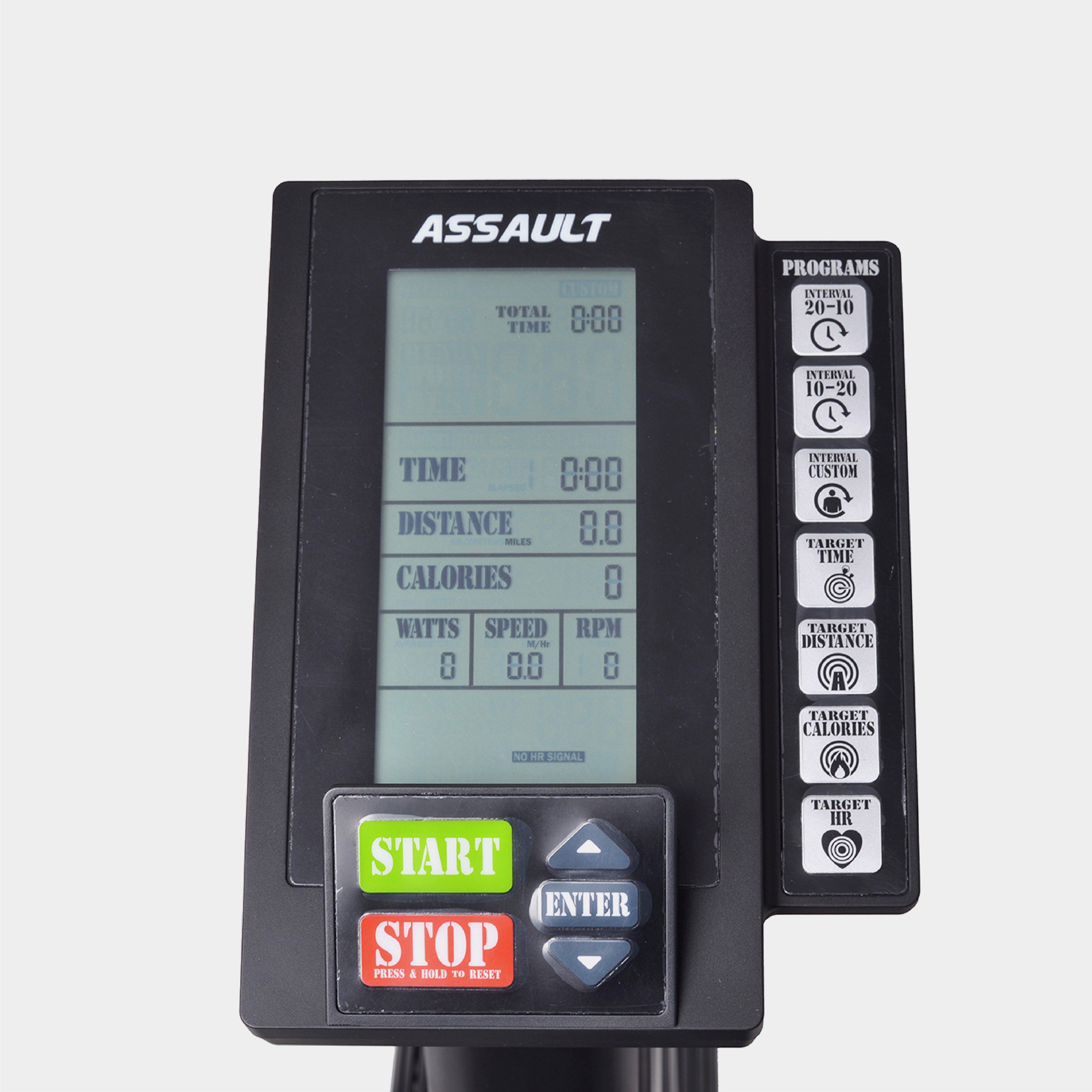 Assault fitness air discount bike heart rate monitor