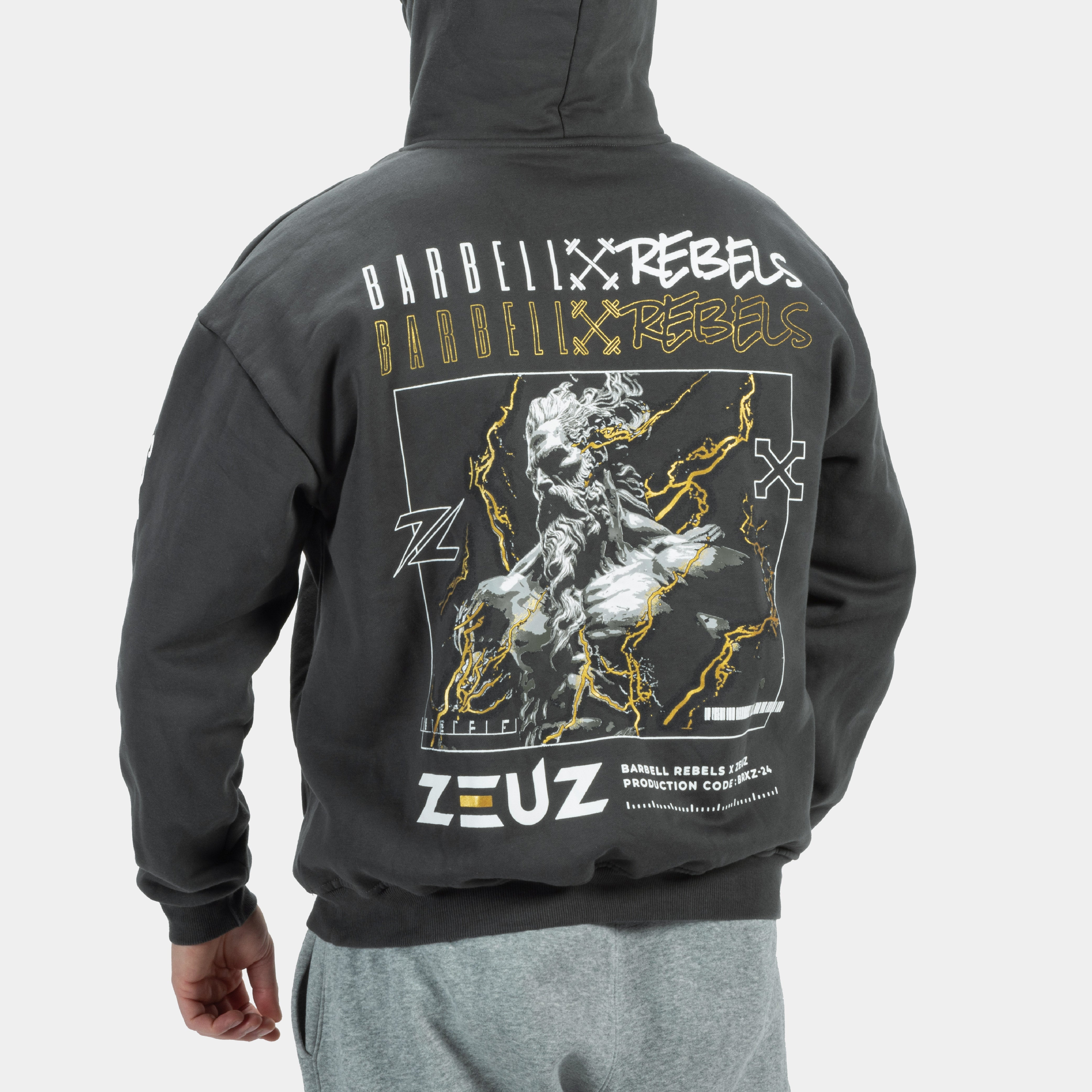 ZEUZ X Barbell Rebels Hoodie Oversized - Unisex - Sonderedition