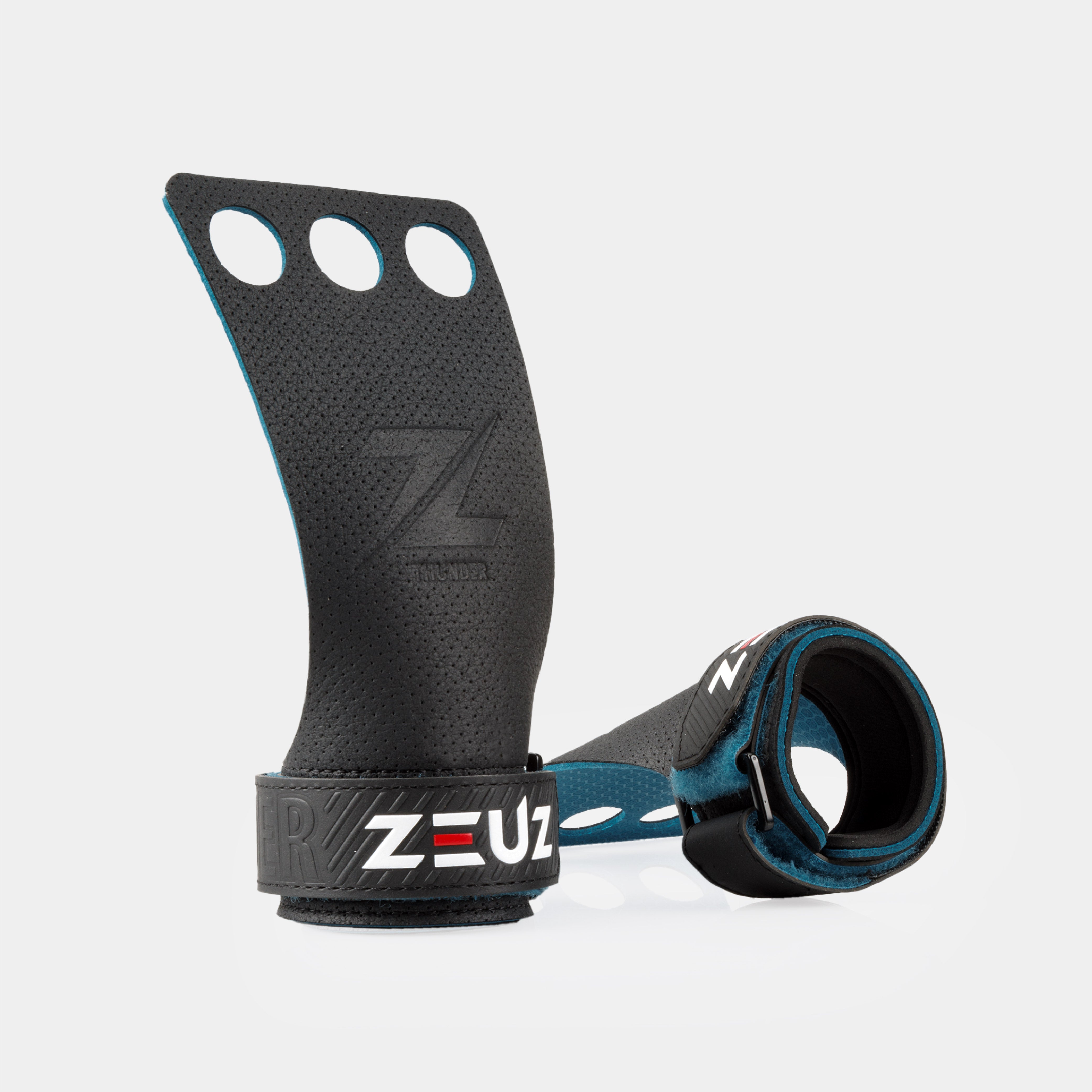 ZEUZ Thunder RX Fitness & Crossfit Microfiber Grips