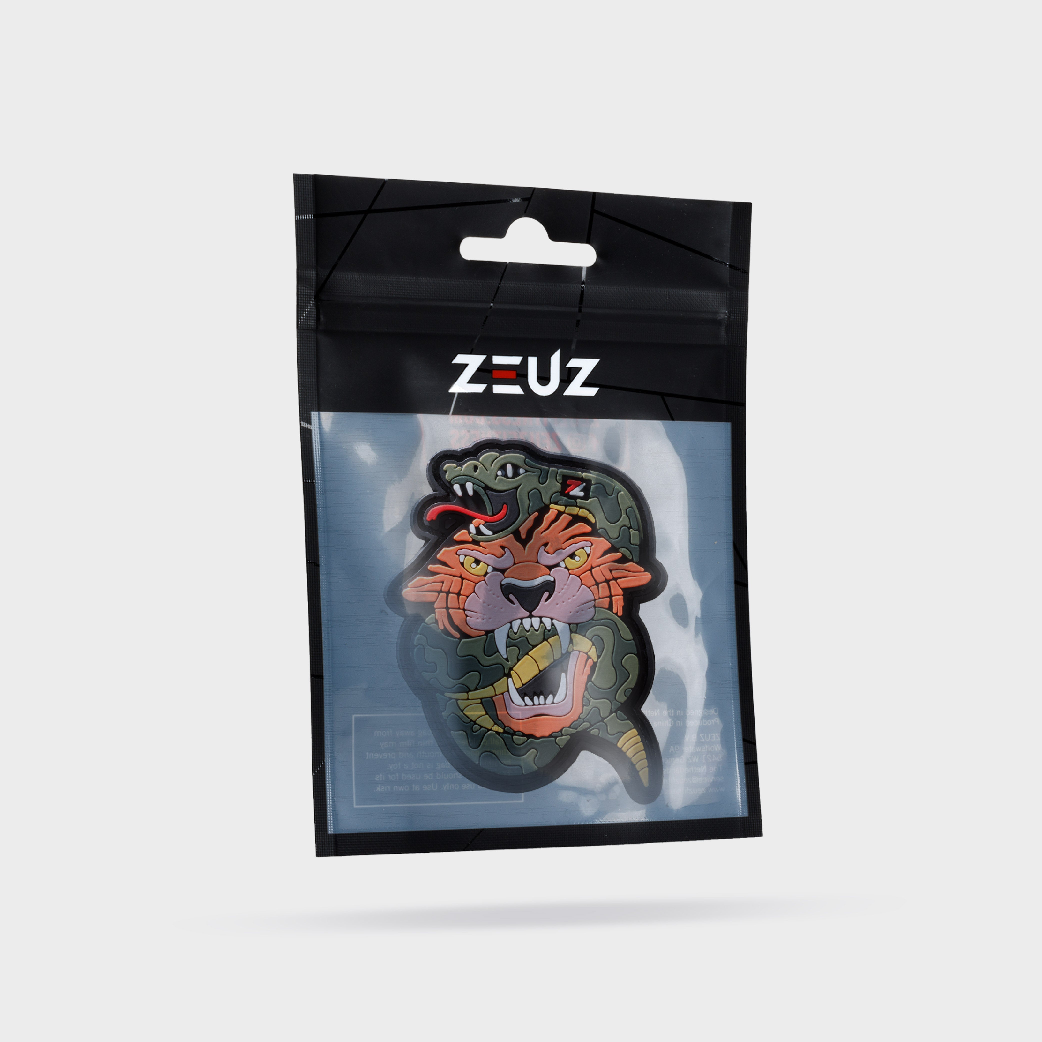 ZEUZ Snake & Tiger Patch